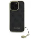 Чехол Guess для iPhone 16 Pro Max 4G Charms Collection, черный