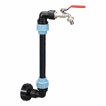 Krāns IBC konteineram ūdens tvertnei dārza laistīšanai