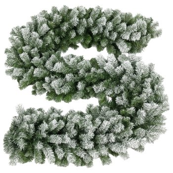 Bieza apsnigusi Ziemassvētku virtene Ruhhy 2.7m HQ 26244