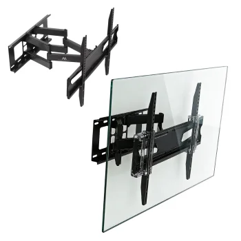 Maclean MC-723 B Universal TV Wall Mount, 37-80", up to 45 kg, Black