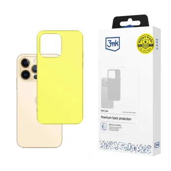 Чехол 3mk Matt Case для iPhone 13 Pro, Желтый