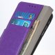 Nokia 2.3 Crazy Horse Leather Wallet Stand Phone Cover Case, Purple | Telefona Maciņš Vāciņš Grāmatiņa