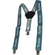 Подтяжки Makita E-05402 с зажимами, 50 мм, синие с белым