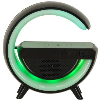 RGB LED настольная лампа с Bluetooth-колонкой, FM-радио и беспроводной...