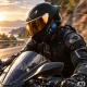 Y8X motocikla ķiveres interkoms ar Mesh līdz 8 lietotājiem, melns