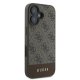 Чехол Guess 4G Bottom Stripe для iPhone 16 Plus - Коричневый
