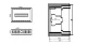 Встраиваемый металлический щит TIBOX 440x300x115мм 1x16P IP54