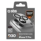 SBS iPhone 17 Pro kameras aizsargstikls ar D3O tehnoloģiju