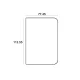 Rūdīts aizsargstikls Etteri 9D viedtālrunim Apple iPhone 18 Duo ar melnu rāmi