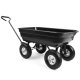 Humberg 4871 Garden Dump Cart 75L - Durable & Versatile Yard Trolley