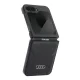 Audi Synthetic Leather MagSafe vāciņš Samsung Galaxy Z Flip 6 Melns