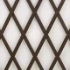 Раздвижная пластиковая шпалера TENAX TREPLAS, 1 x 2 м, коричневая