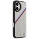 BMW iPhone 17 vāciņš M Tricolor Metal Logo MagSafe, pelēks