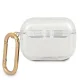 Guess GUAPUCG4GT Glitter Collection AirPods Pro Case, Transparent