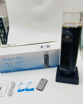 Portable Air Cooler and Fan with Humidifier, White