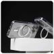 CARE by PanzerGlass Feature Kickstand Case for iPhone 16 Pro Transparent / Silver
