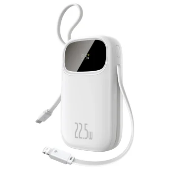Baseus EnerFill FC31 20000мАч 22.5W внешний аккумулятор с цифровым дисплеем и 2...