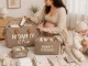 Сумка для мамы Mommy Bag 3-в-1 с органайзером и косметичкой, коричневая