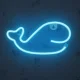 Светодиодный неон Кит Forever Light FLNE19, от USB и батареек, синий