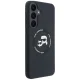 Karl Lagerfeld Silicone Karl&Choupette MagSafe vāciņš Samsung Galaxy S26 FE, melns