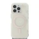 Guess iPhone 16 Pro Case IML 4G Background MagSafe, White