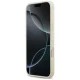 Чехол Guess Croco Triangle Logo MagSafe для iPhone 17 Pro Max — золотой