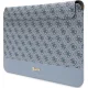 Чехол Guess 4G Stripe Metal Logo для ноутбука 14\", синий