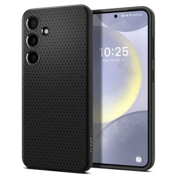 Чехол Spigen Liquid Air для Samsung Galaxy S24 Plus, матовый черный