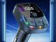 Передатчик fm mp3 estaw спикерфон 2xUSB + USB c bluetooth 5.3 LCD 12v