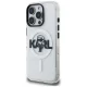 Karl Lagerfeld IML Karl Sketch Logo MagSafe vāciņš iPhone 16 Pro, caurspīdīgs