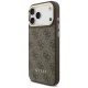 Guess 4G vāciņš ar MagSafe maku iPhone 17 Pro Max - brūns | Phone Case Cover