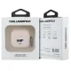 Karl Lagerfeld Silicone Choupette Head 3D maciņš AirPods 4, rozā