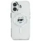 Karl Lagerfeld iPhone 16 Plus vāciņš IML Metal Choupette Head MagSafe, balts