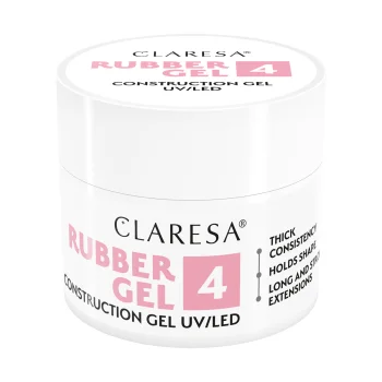 Claresa Rubber Būvējošā nagu želeja 4 90g