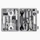 Velosipēda remonta instrumentu komplekts Rockbros 43210810001, 44 daļas, pelēks