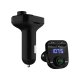 FM модулятор Forever TR-330 с Bluetooth и быстрой зарядкой 2xUSB, черный