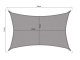 Waterproof Sun Shade Sail 3x2m, Rectangular, Grey