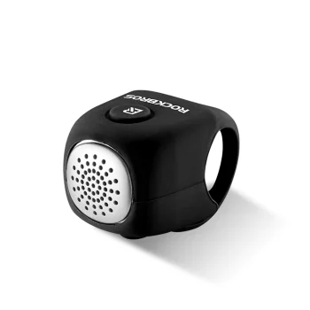 Rockbros CB1709BK Electronic Bicycle Bell, 90 dB, Black