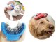 Soft Pet Grooming Brush for Dogs and Cats, Deshedding Massage Comb, blue