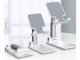 Salokāms Mobilā Tālruņa Statīvs Planšetdatora Turētājs | Foldable Mobile Phone Stand Tablet Holder