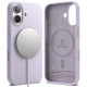 Силиконовый чехол Ringke для iPhone 17 Silicone Magnetic MagSafe, фиолетовый
