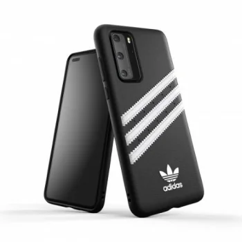 Adidas OR Molded Case PU vāciņš tālrunim Huawei P40, melns un balts