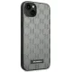 Karl Lagerfeld Saffiano Mono Metal Logo Case for iPhone 14, Gray