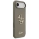 Guess Silicone Big 4G Script vāciņš viedtālrunim iPhone Air, brūns