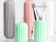 Travel Toothbrush and Toothpaste Case 27158_B, White