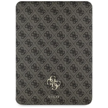 Чехол-книжка для iPad Air 13" 2024 Guess Magnetic 4G Big Logo GUFC13RM24PS4SGW, коричневый
