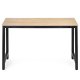 ModernHome Computer Desk 120x60 cm for Home Office Study, light oak