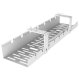 Cable organizer under desk top white