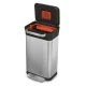 Мусорное ведро с прессом Joseph Joseph Titan 30L Stainless Steel