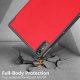Lenovo Tab P11 Gen 2 (TB350FU) Trifold Stand PU Leather Hard Protective Cover Case, Red | Чехол Книжка...